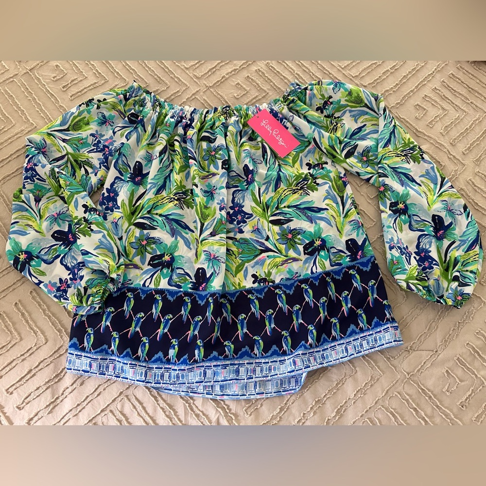 Lilly Pulitzer Lou Lou top - Picture 1 of 3